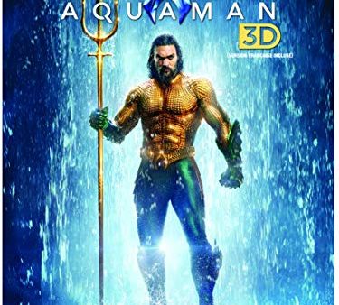 AQUAMAN (BILINGUAL) [3D BLU-RAY + BLU-RAY + DIGITAL] For Sale