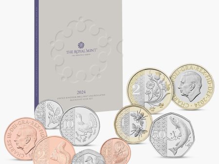 The 2024 United Kingdom BU Definitive Coin Set Online Hot Sale