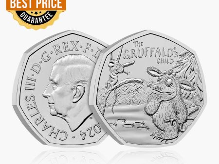 The Gruffalo s Child 2024 50p BU coin For Cheap