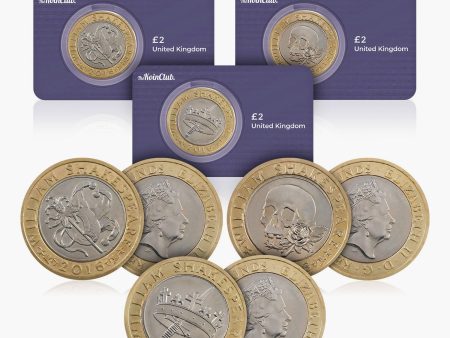 Shakespeare UK £2 coin set Sale