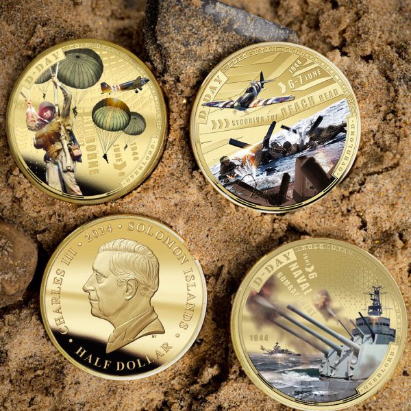 D-Day 80th Anniversary 2024 Coin Series - Securing the Beachhead For Discount