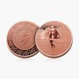 Father Christmas 2024 Coloured 5oz Copper Coin Fashion