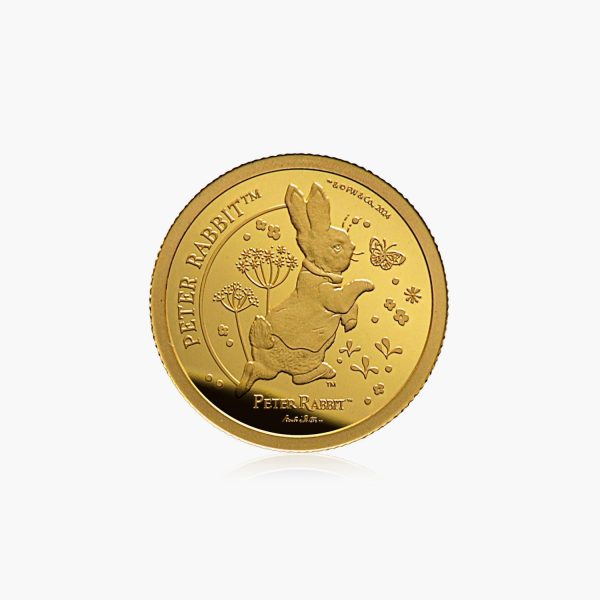 Whiskers and Tales Peter Rabbit 2025 Solid Gold Completer Coin Fashion