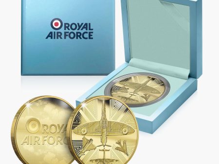 Official Royal Air Force Gold Plated Commemorative Online Hot Sale