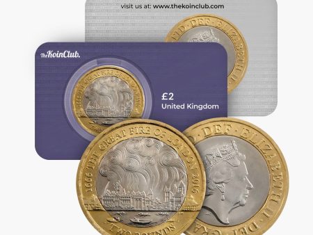 2016 Circulated Great Fire of London UK £2 Coin Online Sale