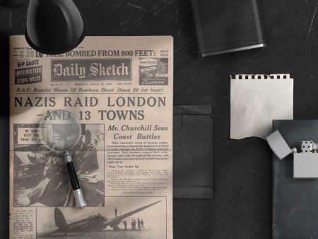 29th August 1940 - The Blitz of London Newspaper Supply