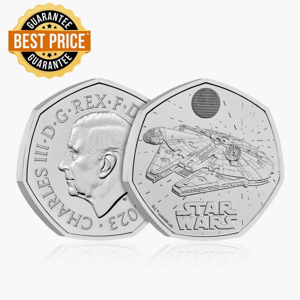 Star Wars Vehicles UK 50p Coin Set on Sale