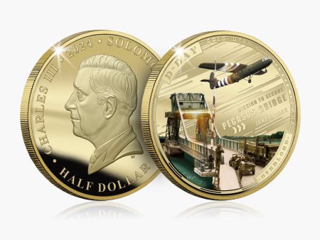 D-Day 80th Anniversary 2024 Coin Series - Pegasus Bridge Online Hot Sale