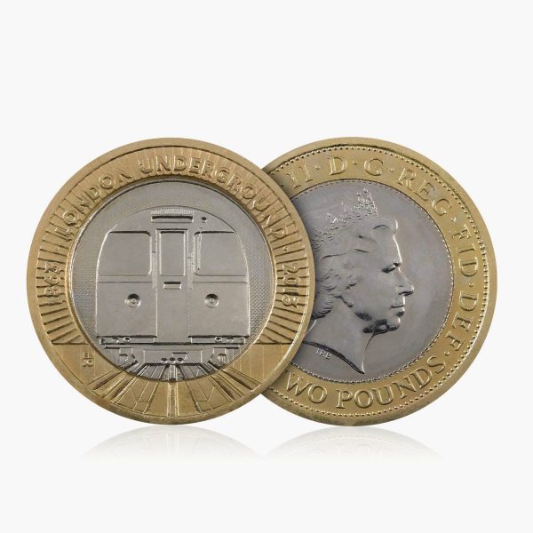 2013 Circulated London Underground Train UK £2 Coin Online