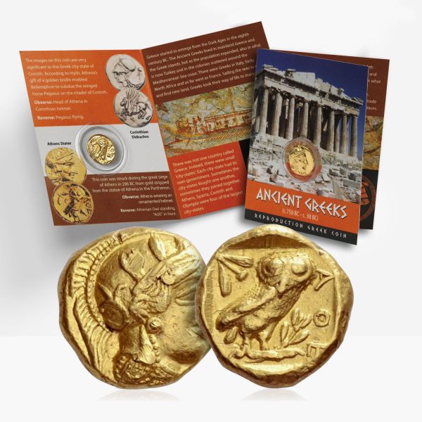 Greek Athens Stater Reproduction Coin Online Sale