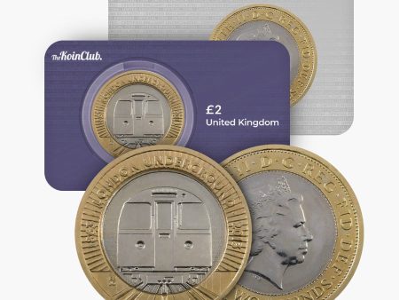 2013 Circulated London Underground Train UK £2 Coin Online