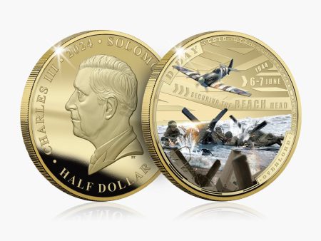 D-Day 80th Anniversary 2024 Coin Series - Securing the Beachhead For Discount