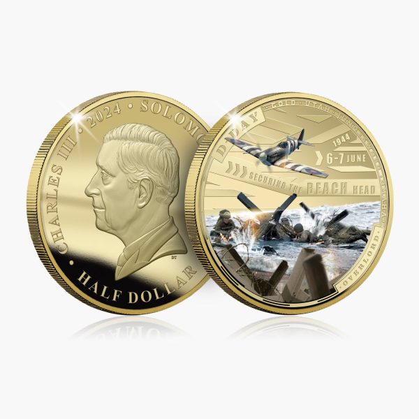 D-Day 80th Anniversary 2024 Coin Series - Securing the Beachhead For Discount