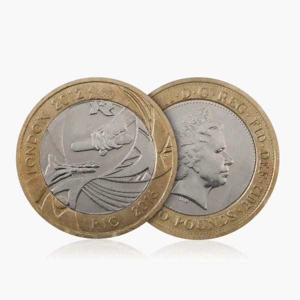 2012 Circulated Olympics Handover To Rio UK £2 Coin on Sale