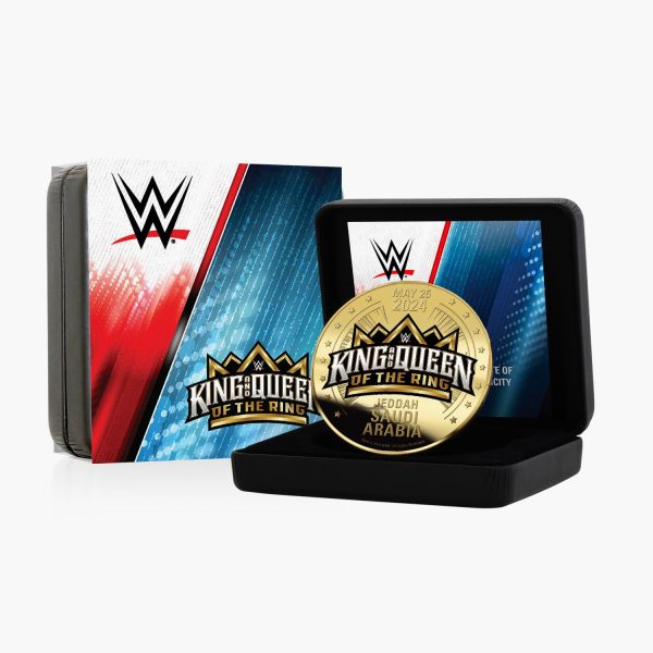 WWE King and Queen of the Ring Super Size Gold Luxe Edition For Discount