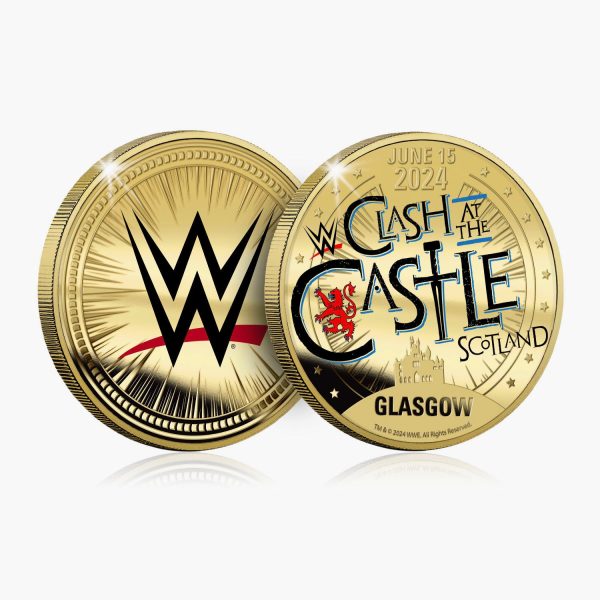 WWE Clash at the Castle Super Size Gold Luxe Edition For Sale