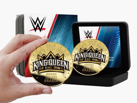 WWE King and Queen of the Ring Super Size Gold Luxe Edition For Discount