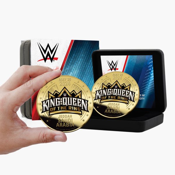 WWE King and Queen of the Ring Super Size Gold Luxe Edition For Discount