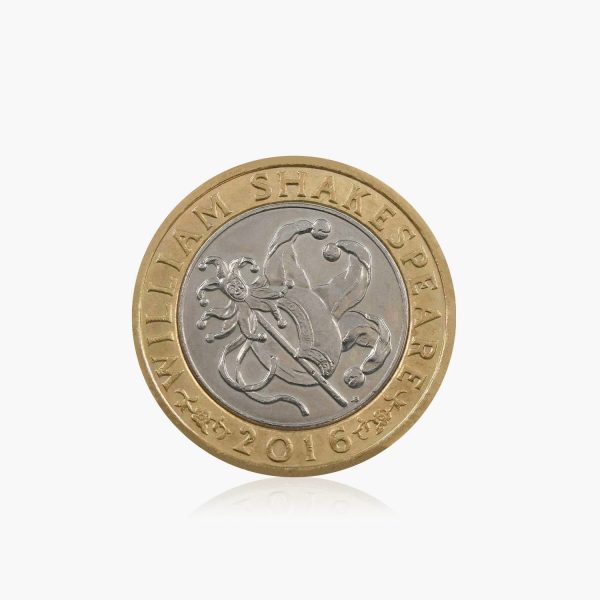 2016 Circulated Shakespeare Comedies UK £2 Coin Discount