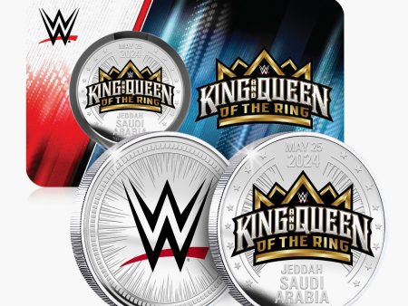 WWE King and Queen of the Ring Premium Live Event Commemorative Hot on Sale