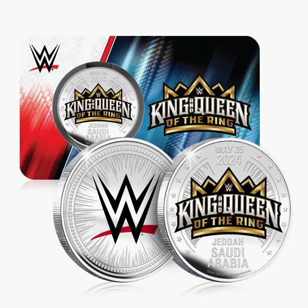 WWE King and Queen of the Ring Premium Live Event Commemorative Hot on Sale