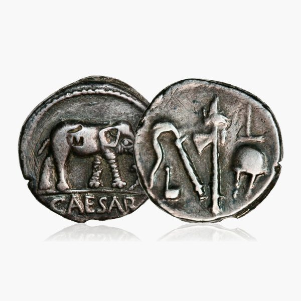 Caesar Denarius Reproduction Coin For Sale