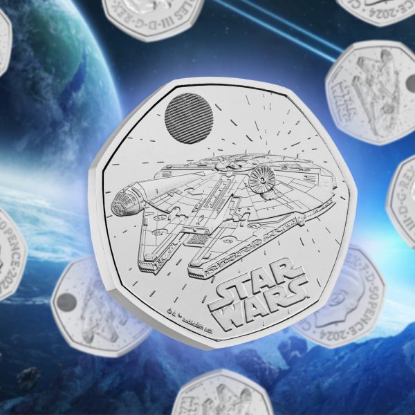 Star Wars Vehicles UK 50p Coin Set on Sale