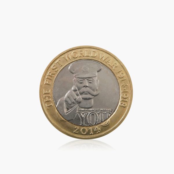 2014 Circulated First World War Centenary UK £2 Coin Discount