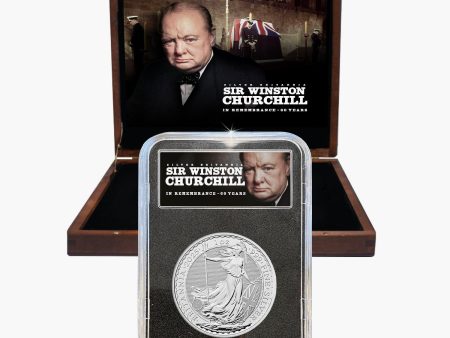 Sir Winston Churchill 60th Anniversary Silver Britannia Edition Online Sale