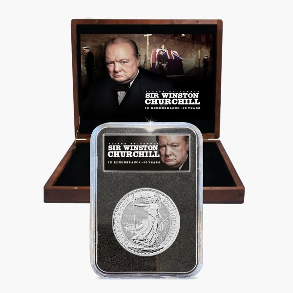 Sir Winston Churchill 60th Anniversary Silver Britannia Edition Online Sale