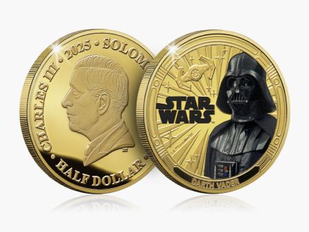 A Galaxy of Adventures Star Wars 2025 24 Carat Gold Plated Coin For Discount