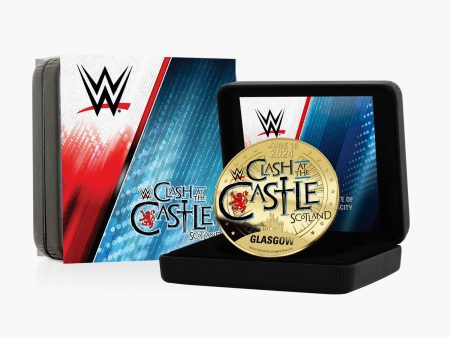 WWE Clash at the Castle Super Size Gold Luxe Edition For Sale