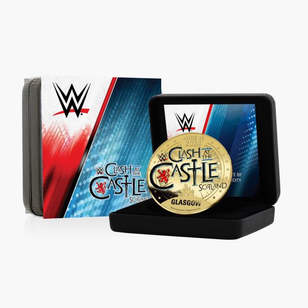 WWE Clash at the Castle Super Size Gold Luxe Edition For Sale