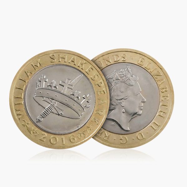 2016 Circulated Shakespeare Histories UK £2 Coin Online now