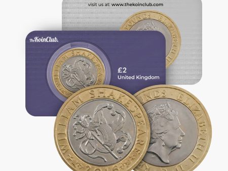 2016 Circulated Shakespeare Comedies UK £2 Coin Discount