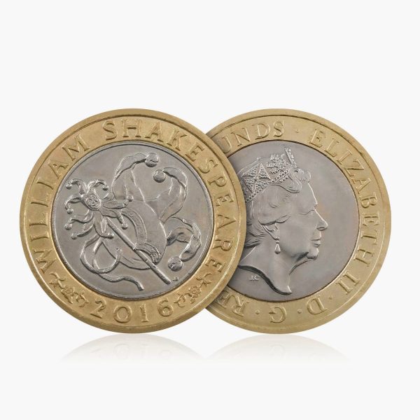 2016 Circulated Shakespeare Comedies UK £2 Coin Discount