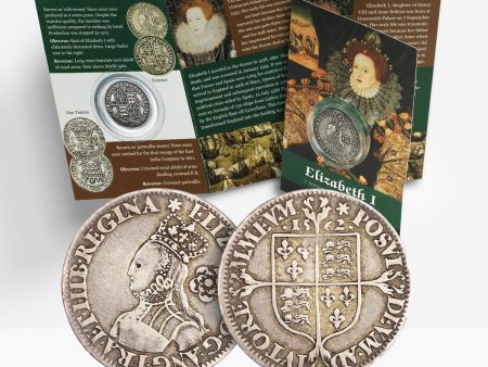 Elizabeth I Sixpence Reproduction Coin For Sale