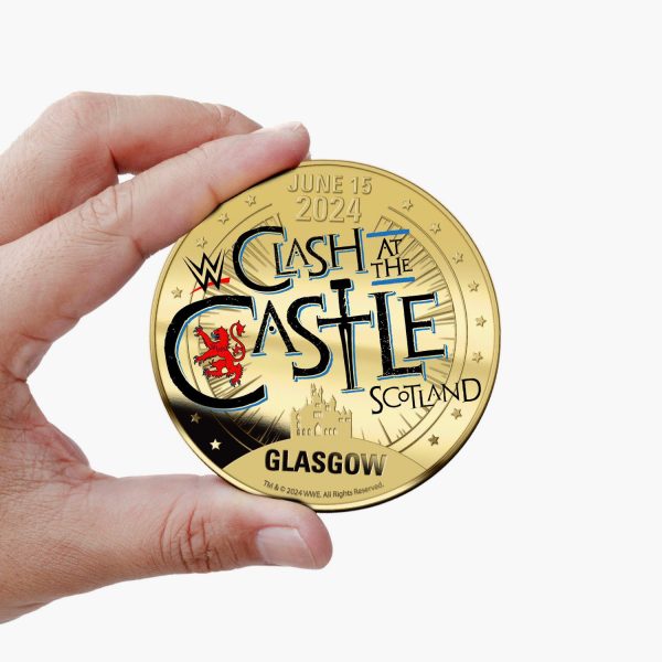 WWE Clash at the Castle Super Size Gold Luxe Edition For Sale