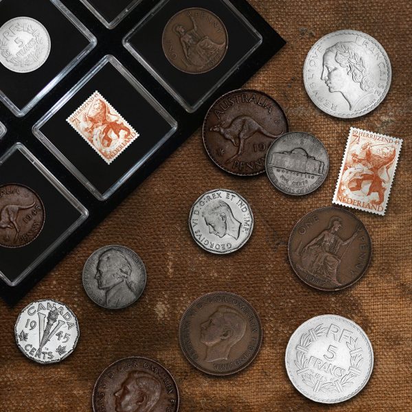 1945 Victory in Europe Historical Coin Collector Set For Discount