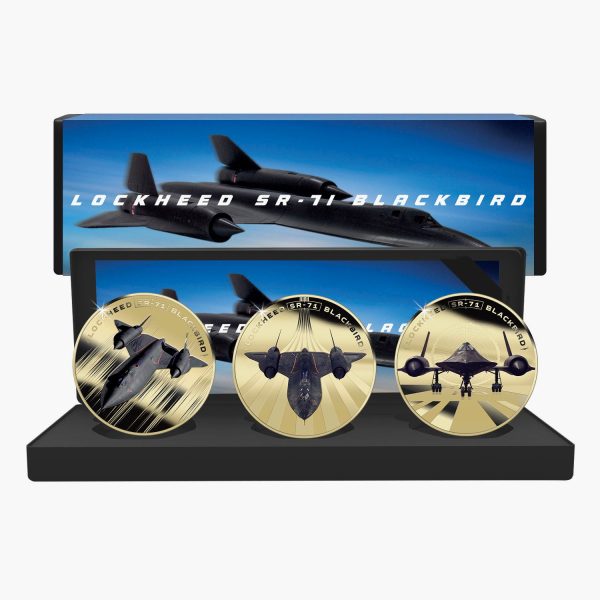 Lockheed SR-71 Blackbird 2025 60th Anniversary Gold Plated Box Set Edition Online Sale