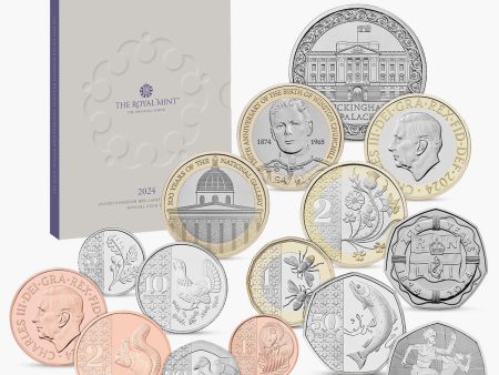 The 2024 United Kingdom BU Annual Coin Set Online Hot Sale