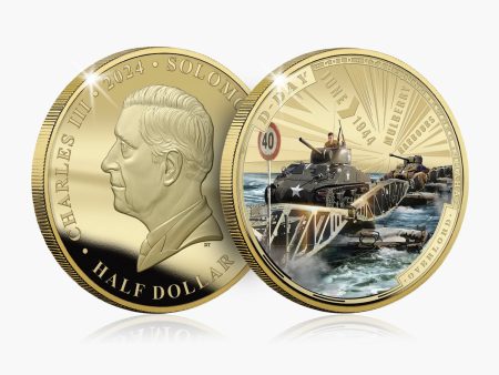 D-Day 80th Anniversary 2024 Coin Series - Mulberry Harbours Sale