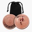 Father Christmas 2024 Coloured 5oz Copper Coin Fashion