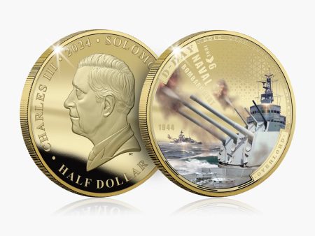 D-Day 80th Anniversary 2024 Coin Series - Naval Bombardment Discount