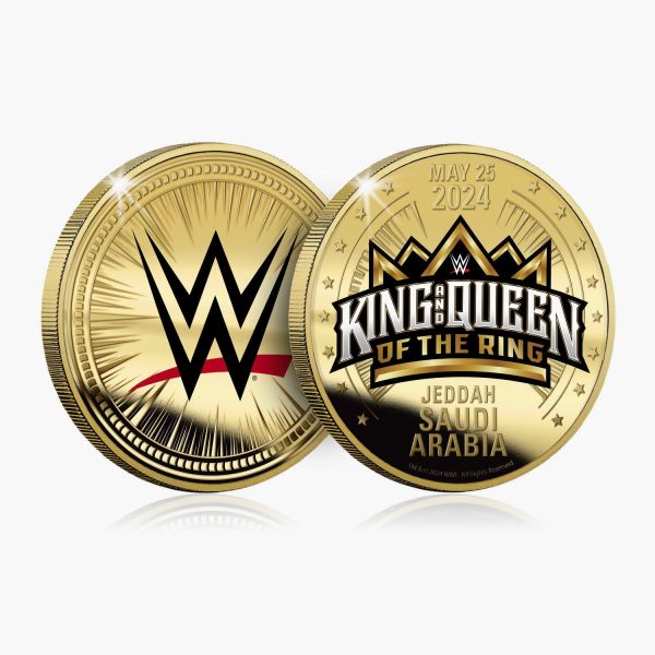 WWE King and Queen of the Ring Super Size Gold Luxe Edition For Discount