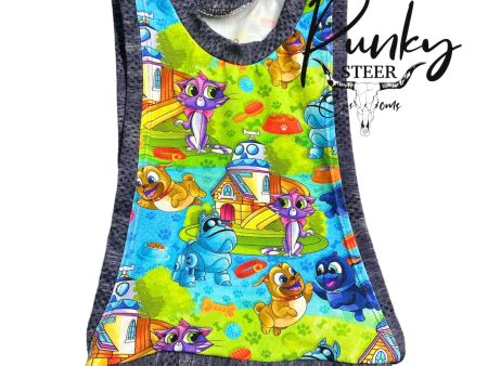 Puppy pals muscle tanks 12m & 2t Online Sale