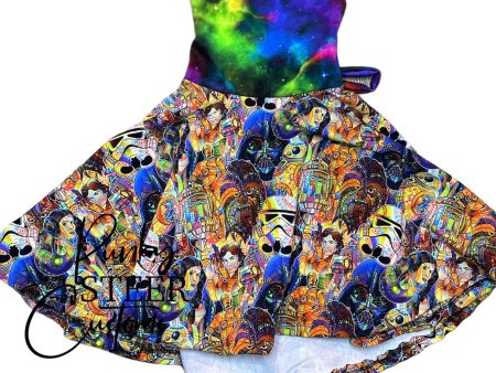 12m-3t galaxy wars summer dress 2.0 Fashion