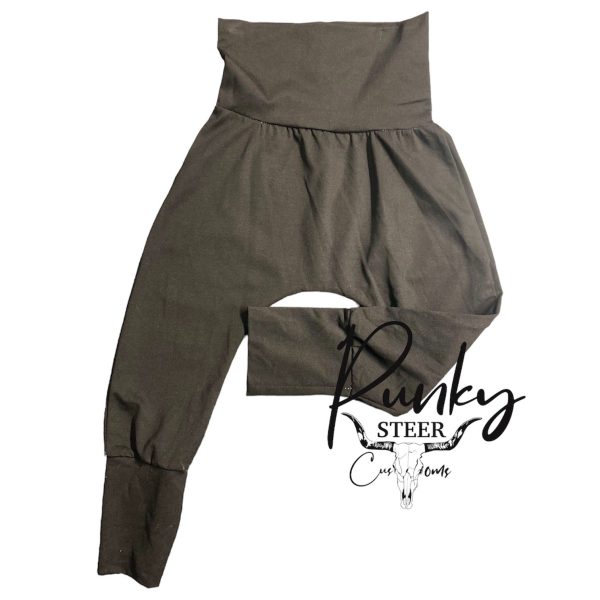 Black grow along pants 12m-3t Discount