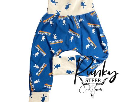 Dutch bros grow with me pants 1-3y Sale