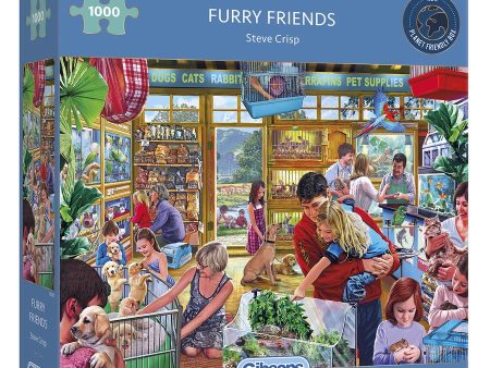 Puzzle - Gibsons - Furry Friends (1000 Pieces) Sale